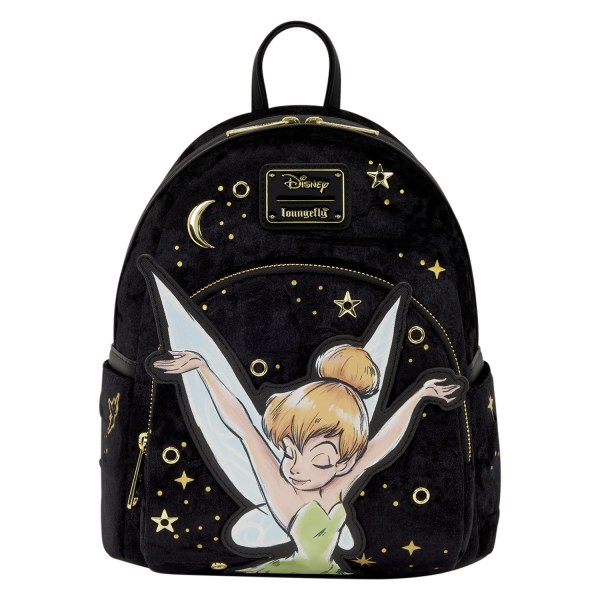 Mini zaino in velluto con polvere di fata Campignola - Disney Loungefly Peter Pan