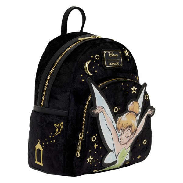 Mini zaino in velluto con polvere di fata Campignola - Disney Loungefly Peter Pan
