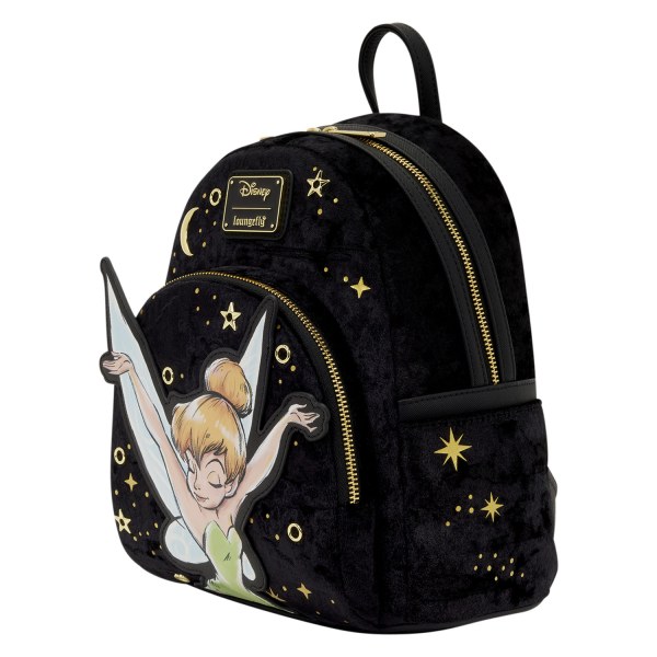 Mini zaino in velluto con polvere di fata Campignola - Disney Loungefly Peter Pan