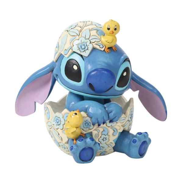 Stitch uovo con pulcini - Disney Traditions