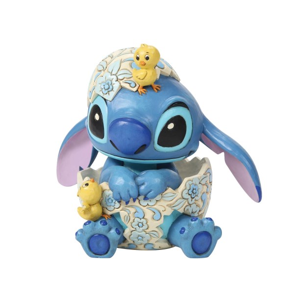 Stitch uovo con pulcini - Disney Traditions