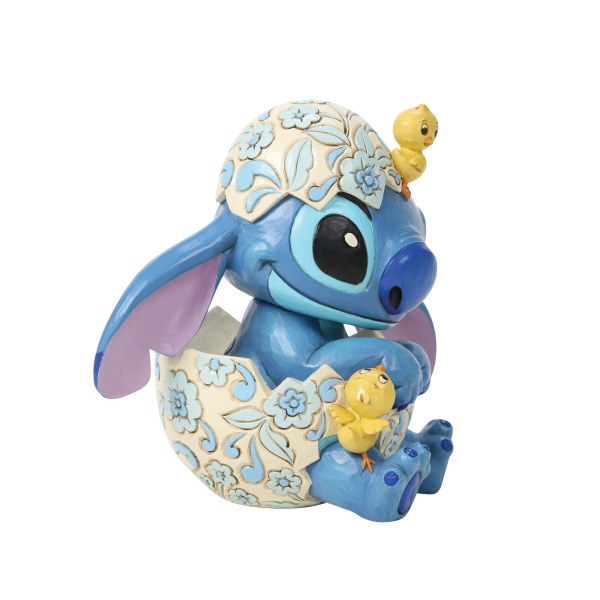 Stitch uovo con pulcini - Disney Traditions