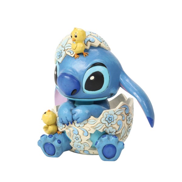 Stitch uovo con pulcini - Disney Traditions