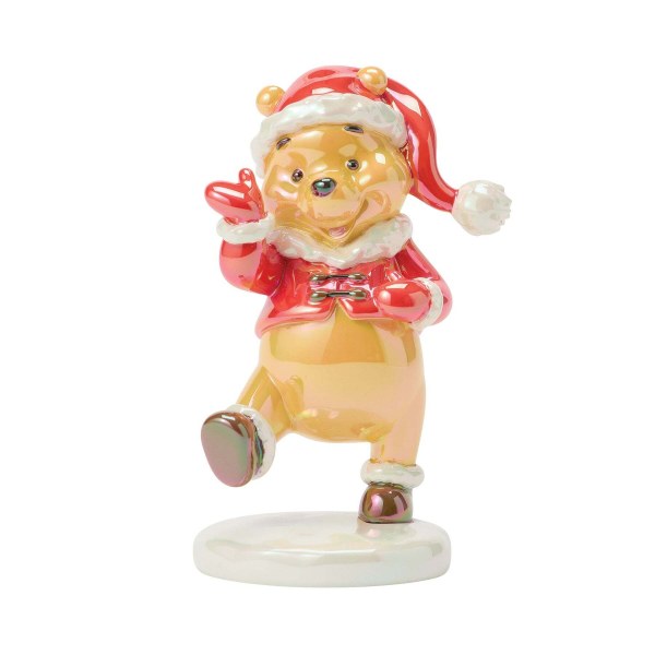 Winnie the Pooh - Statuetta Natale - Disney Grand Jester - Esclusiva Enesco Francia