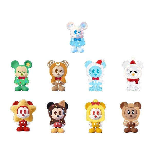 Personaggio misterioso in PVC con abiti Natale di Topolino - Disney Grand Jester
