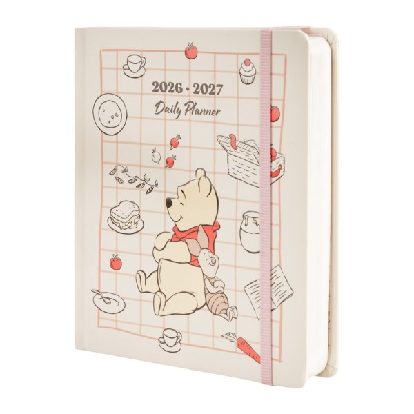 Diario scolastico giornaliero Winnie the Pooh 2026/2027 - Edizione con copertina rigida di 11 mesi