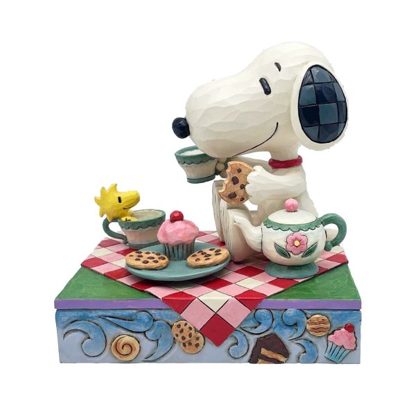 Tè e dolci di Snoopy e Woodstock - Hallmark - Jim Shore
