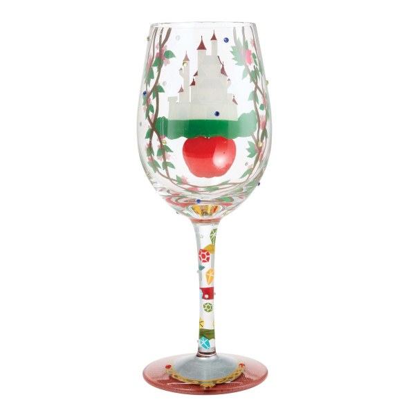 "LA VITA È UNA FIABA" BICCHIERE DA VINO BIANCANEVE - DISNEY LOLITA