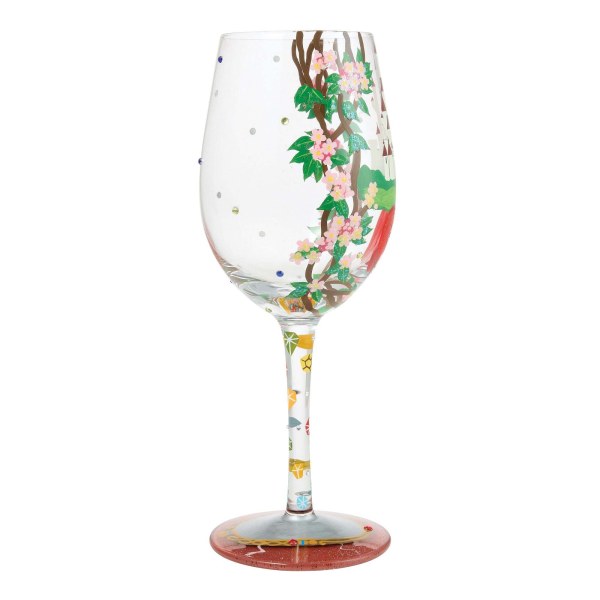 "LA VITA È UNA FIABA" BICCHIERE DA VINO BIANCANEVE - DISNEY LOLITA