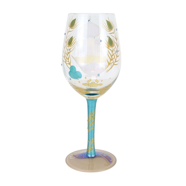 "MOSTRAMI IL MONDO" BICCHIERE DA VINO JASMINE - DISNEY LOLITA