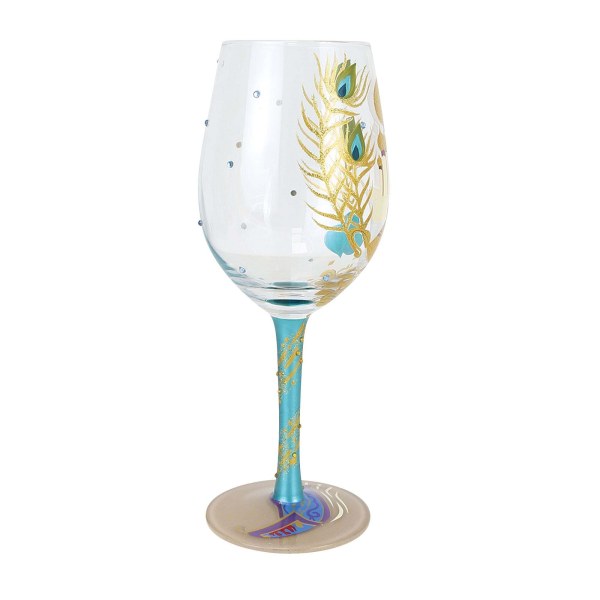 "MOSTRAMI IL MONDO" BICCHIERE DA VINO JASMINE - DISNEY LOLITA