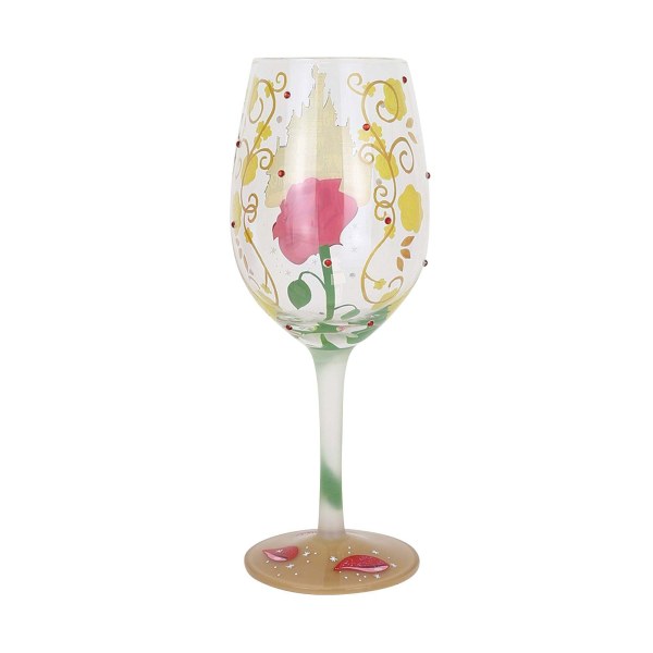 "AUDACE COME UNA ROSA" BICCHIERE DA VINO BELLE - DISNEY LOLITA