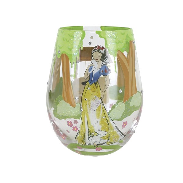 "E vissero per sempre felici e contenti" BICCHIERE SENZA STELO BIANCANEVE - DISNEY LOLITA