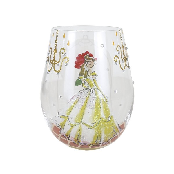"SCEGLI DI SOGNARE" BICCHIERE SENZA GAMBO BELLE - DISNEY LOLITA