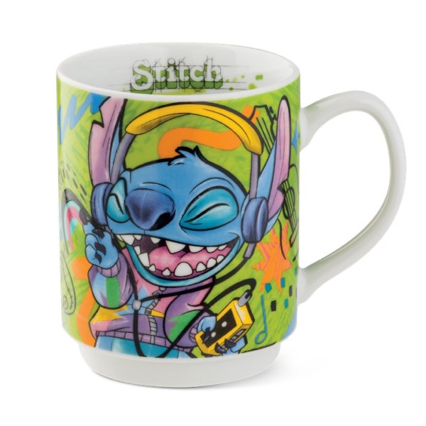 Tazza Stitch verde 350 ml - Egan Disney Home