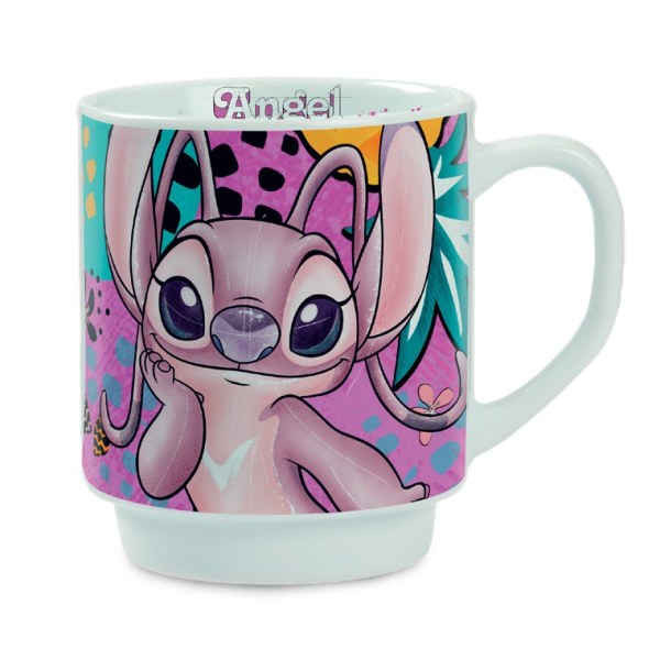 Tazza Angel rosa 350 ml - Egan Disney Home