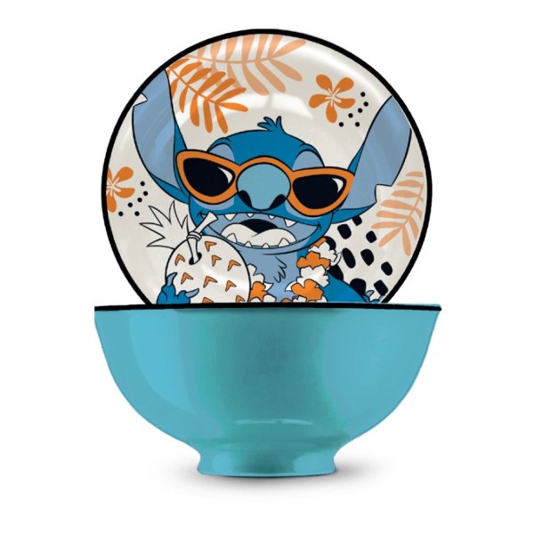 Ciotola piccola Stitch blu 300 ml - Egan Disney Home