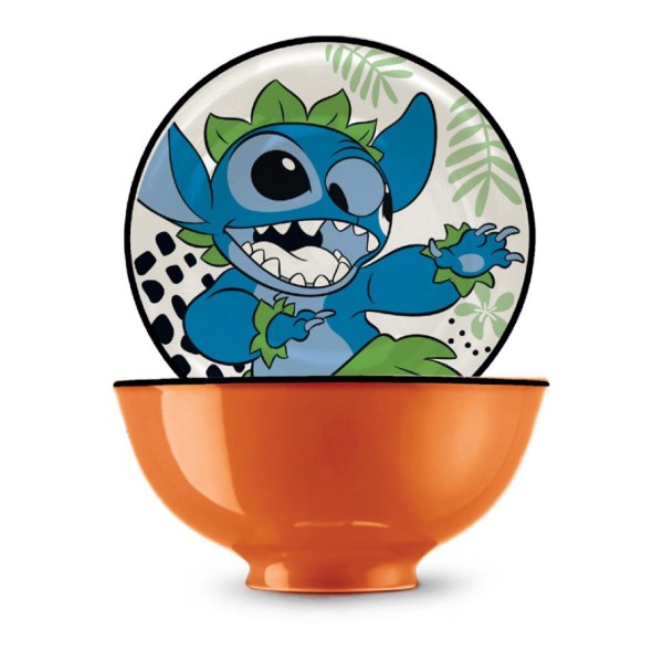 Ciotola piccola Stitch arancione 300 ml - Egan Disney Home