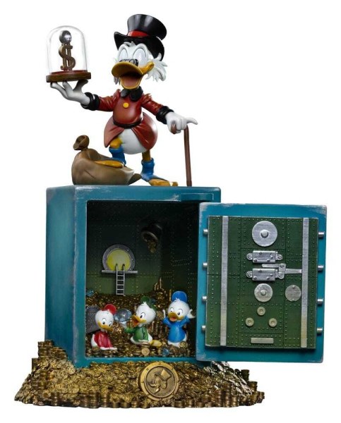 Iron Studios - Statuetta di Paperon de' Paperoni in Art Scale 1/10 - Zio Paperone e i suoi nipotini