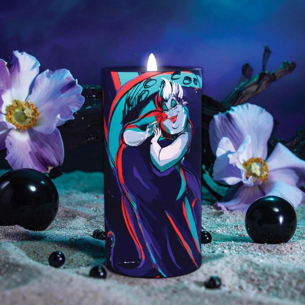 Candela nera a LED Ursula - Disney Home Frangrance Collection