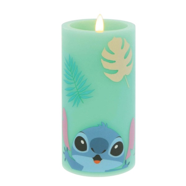 Candela LED Green Stitch - Disney Home Frangrance Collection