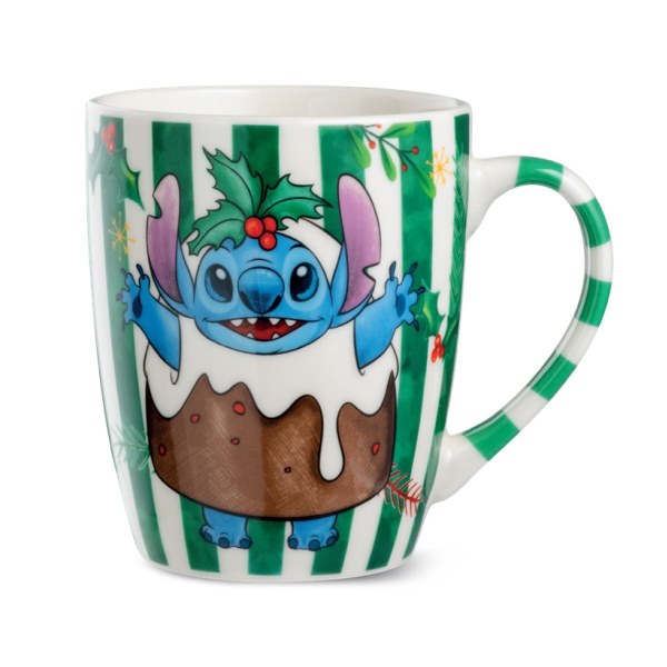 Tazza Stitch Natale verde 450ml - Egan Disney Home