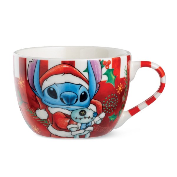 Tazza da colazione Stitch rosso Natale 520 ml - Egan Disney Home
