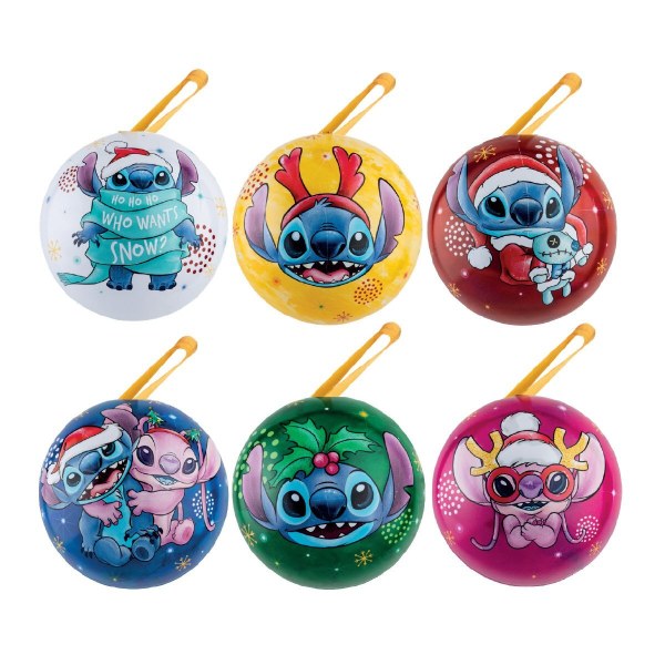 Lilo e Stitch - Decorazione Natale in metallo da appendere con Stitch - Egan Disney Home