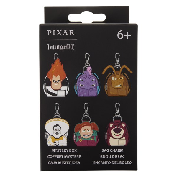 Portachiavi Charm Mini Zaino Mistero Rivali - Disney Pixar Loungefly