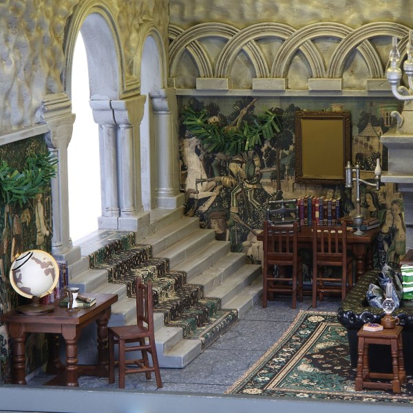 Harry Potter - Sala comune di Serpeverde con vista