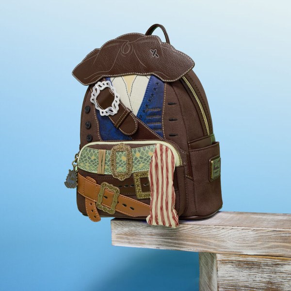Zainetto mini cosplay Jack Sparrow - Disney Loungefly Pirati dei Caraibi