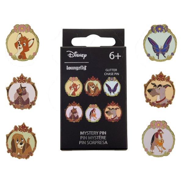 Scatola misteriosa pin Red e Toby nemiciamici - Disney Loungefly
