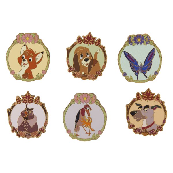 Scatola misteriosa pin Red e Toby nemiciamici - Disney Loungefly