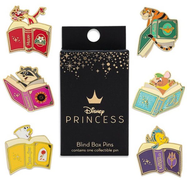 Disney Princess – Libri delle Principesse Disney – Spilla smaltata Mystery Box
