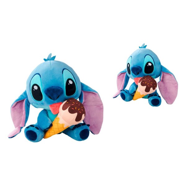 Peluche Stitch con Gelato 25 cm - Lilo & Stitch