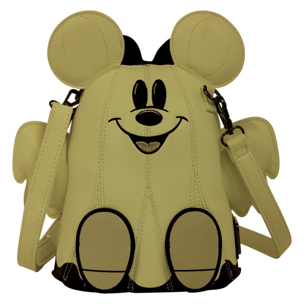 Borsa a Tracolla Figural Mickey & Minnie Ghost Glow - Disney Loungefly