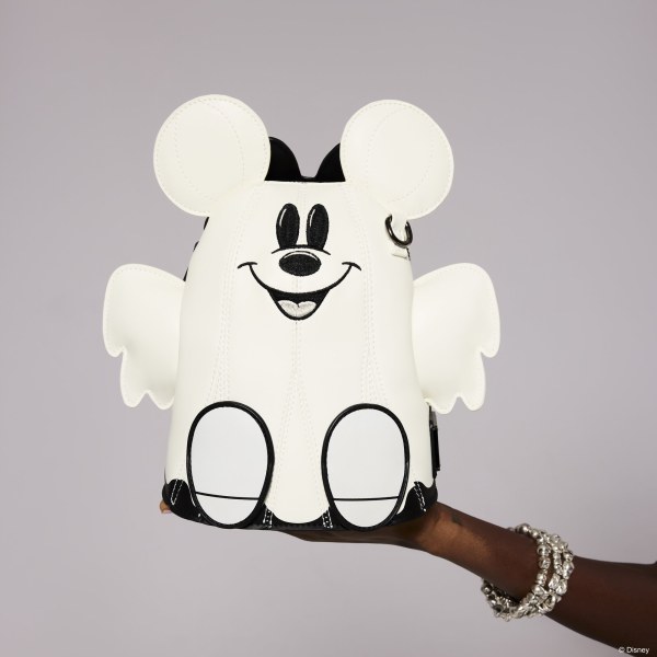 Borsa a Tracolla Figural Mickey & Minnie Ghost Glow - Disney Loungefly