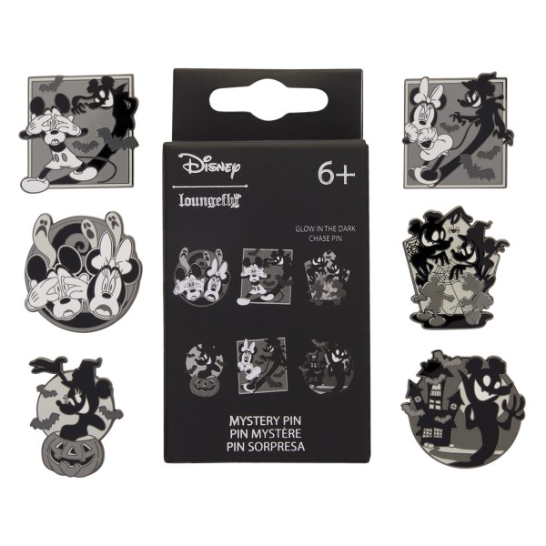 Spilla Scatola Misteriosa Fantasma Mickey & Minnie - Disney Loungefly
