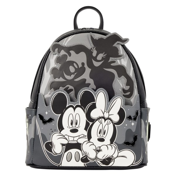 Mini zaino luminoso Topolino e Minnie Fantasma – Disney Loungefly