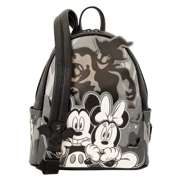 Mini zaino luminoso Topolino e Minnie Fantasma – Disney Loungefly