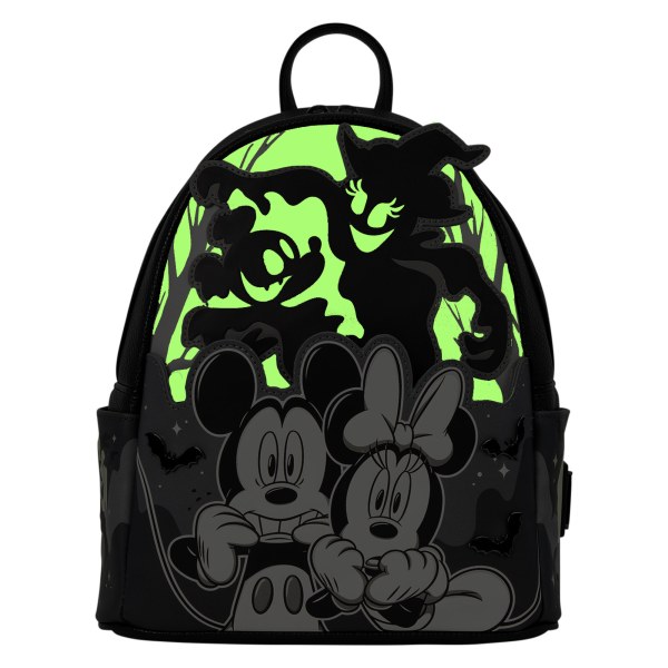 Mini zaino luminoso Topolino e Minnie Fantasma – Disney Loungefly