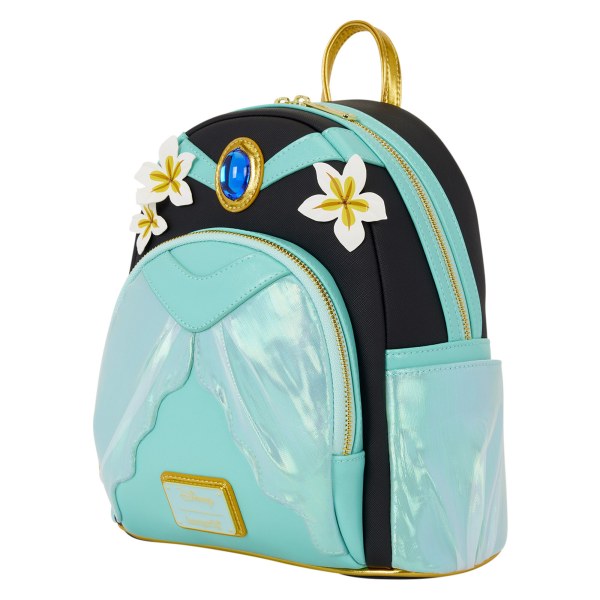 Mini Zaino Cosplay Principessa Jasmine con Charm Lampada - Disney Loungefly Aladdin