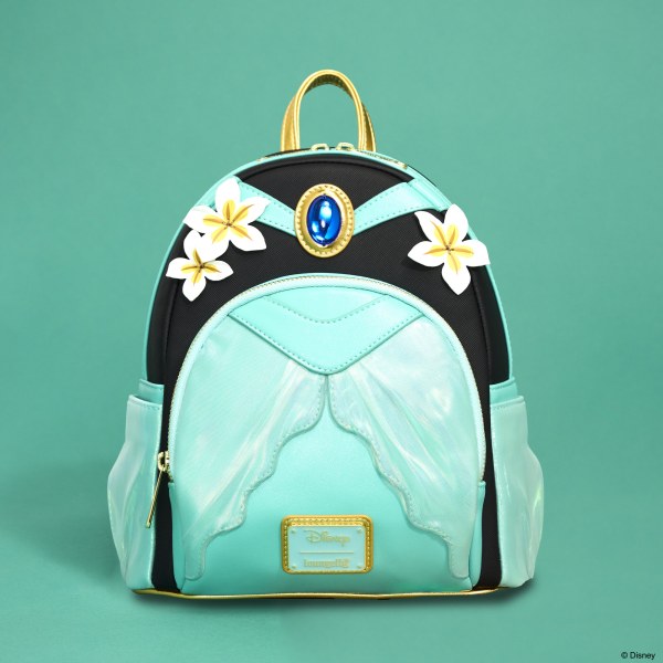 Mini Zaino Cosplay Principessa Jasmine con Charm Lampada - Disney Loungefly Aladdin