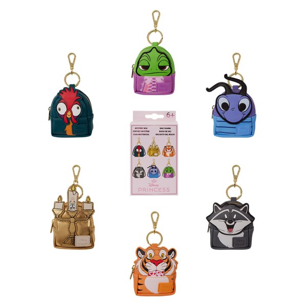 Portachiavi Mini Zaino Mistero dei Compagni della Principessa - Disney Loungefly