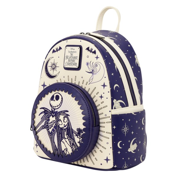 Mini Zaino Jack & Sally Cielo Notturno - Disney Loungefly