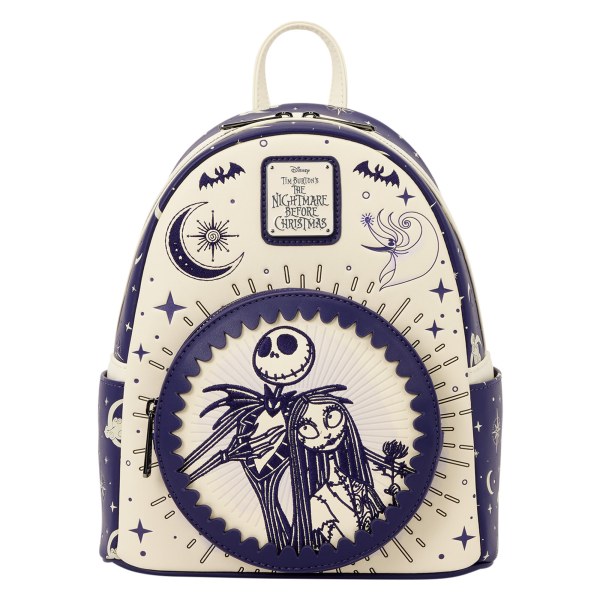 Mini Zaino Jack & Sally Cielo Notturno - Disney Loungefly