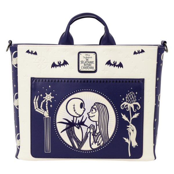 Zaino Convertibile Borsa Tote Jack & Sally Night Sky - Disney Loungefly