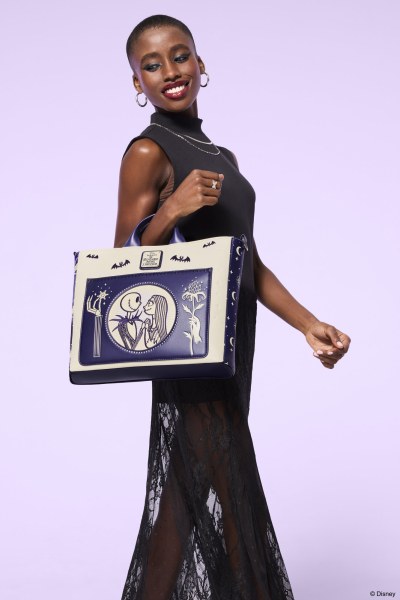 Zaino Convertibile Borsa Tote Jack & Sally Night Sky - Disney Loungefly