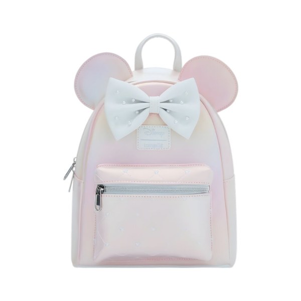 Zaino Minnie Mouse Rosa Perla - Disney Loungefly