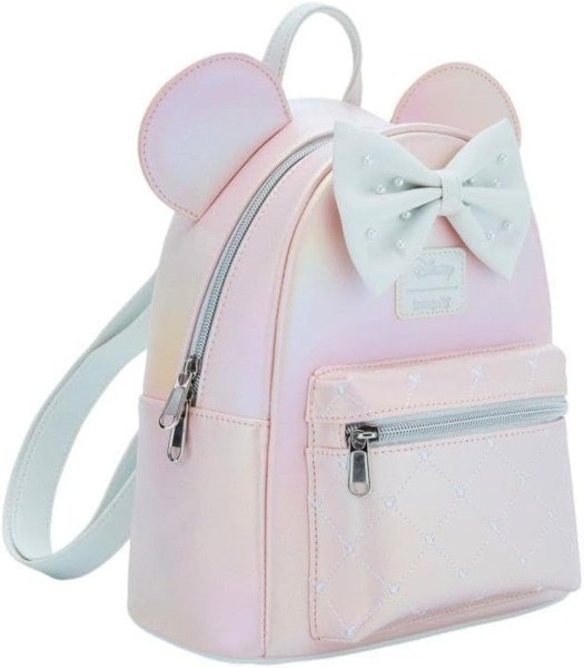Zaino Minnie Mouse Rosa Perla - Disney Loungefly